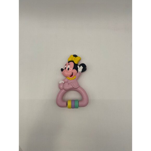 1990 Playskool Disney Minnie Mouse Rattle Toy - Picture 6 of 7